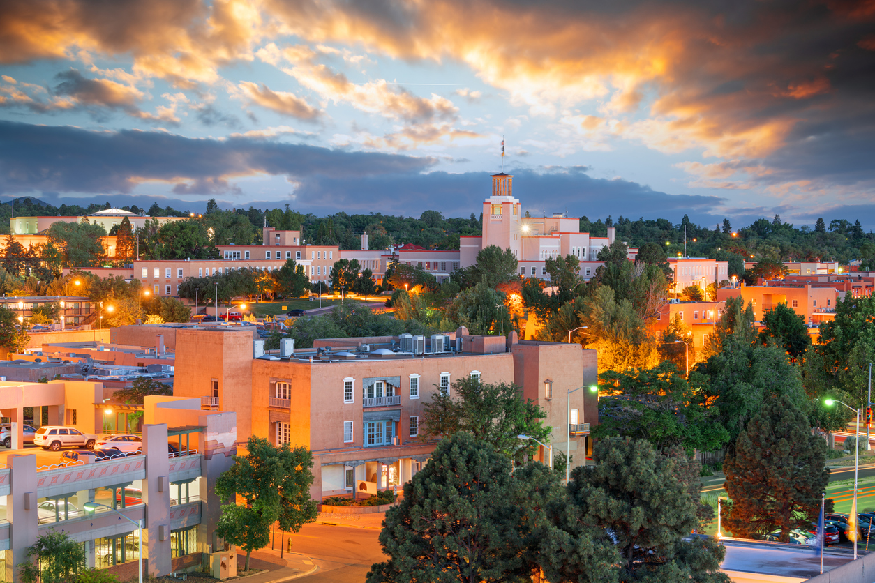 Picturesque view of New Mexico